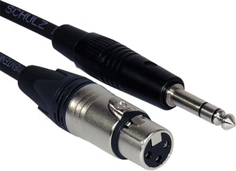 Кабель Linly Lighting XLRм (2 м, черный) - 1/1