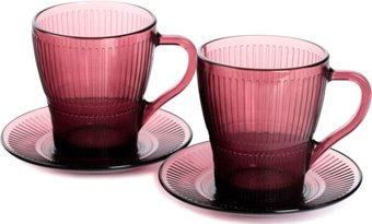 Чашка с блюдцем Luminarc Луиз лилак 10O0314 - 1/1