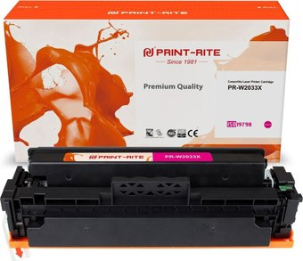 Картридж Print-Rite PR-W2033X (аналог HP W2033X) - 1/1
