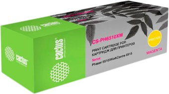 Картридж CACTUS CS-PH6510M (аналог Xerox 106R03486) - 1/1
