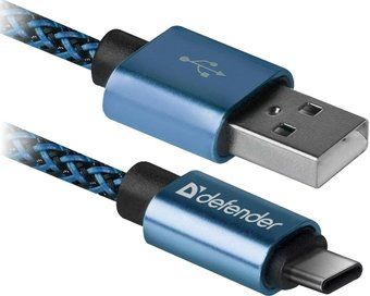 Кабель Defender USB09-03T Pro (синий) - 1/1