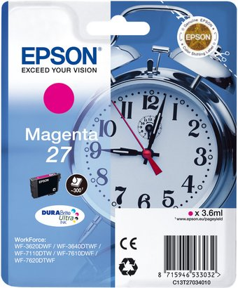 Картридж Epson C13T27034020 - 1/1