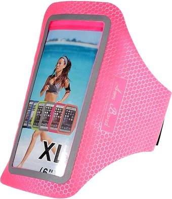 Чехол для телефона G-Case для бега на руку 633000246C (розовый) - 1/1