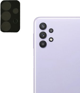 Защитное стекло KST Full Glue для Samsung Galaxy A32 / A52 / A72 (черный) - 1/1