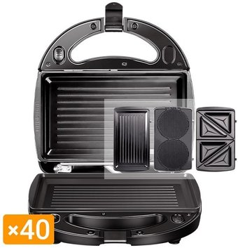 Многофункциональная сэндвичница Redmond (Редмонд) Мультипекарь RMB-M602 - 1/1