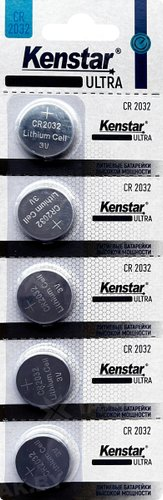 Батарейка Kenstar CR2032-5BL, 3V (5 шт) - 1/1