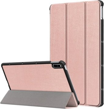 Чехол для планшета KST Smart для Huawei MatePad 10.4/HONOR Pad V6 (розовое золото) - 1/1