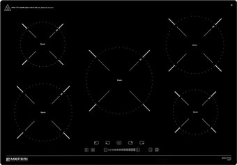 Варочная панель Meferi MIH755BK Power - 1/1