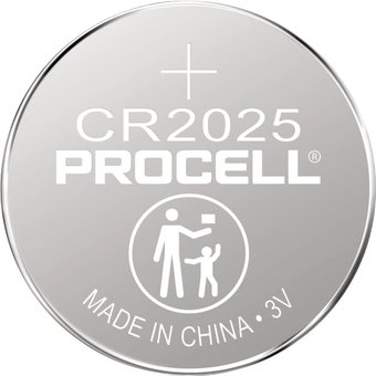 Батарейка DURACELL Procell Lithium CR2025 - 1/1
