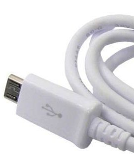 Кабель M-acs Microusb (1m white) - 1/1