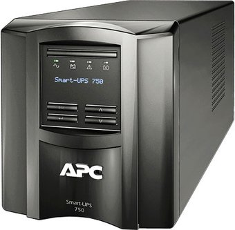 Источник бесперебойного питания APC Smart-UPS 750VA LCD 230V (SMT750I) - 1/1