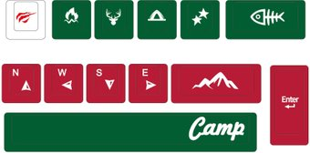 Набор кейкапов Havit Gamenote KC006 - 1/1