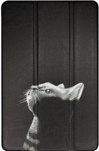 Чехол для планшета JFK Smart Case для Lenovo Tab M10 Plus (Gen 3) TB-125F/TB-128F (кот) - 1/1