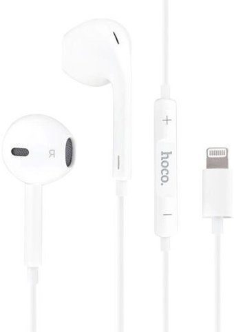 Наушники Hoco M111 Lightning (белый) - 1/1