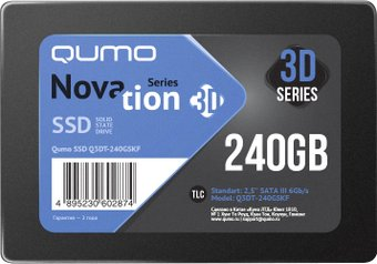 SSD QUMO Novation 3D TLC 240GB Q3DT-240GSKF - 1/1