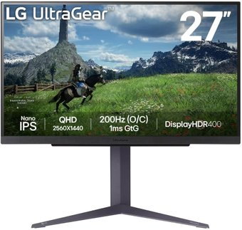 Игровой монитор LG UltraGear 27GS85Q-B - 1/1