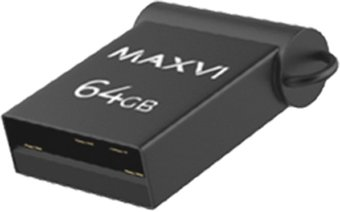 USB Flash Maxvi MM 64GB (темно-серый) - 1/1