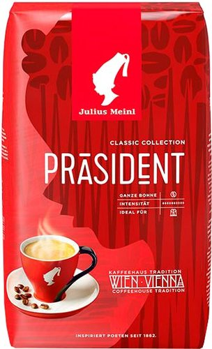 Кофе Julius Meinl Classic Collection President зерновой 1 кг - 1/1