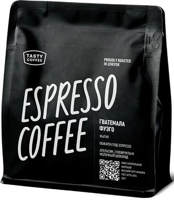 Кофе Tasty coffee Гватемала Фуэго зерновой 250 г - 1/1