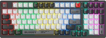 Клавиатура A4Tech Bloody WS98 Black & White (Bloody BLMS Red Plus) - 1/1