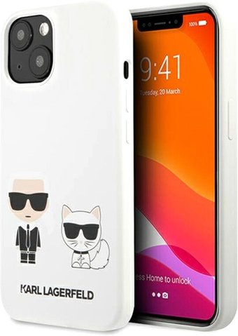 Чехол для телефона CG Mobile Lagerfeld для iPhone 14 Plus KLHCP14MSSKCW - 1/1
