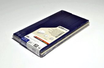 Металлический канал для переплета OPUS Classic 217x20 мм OCH2021710NIE (10 шт, синий) - 1/1