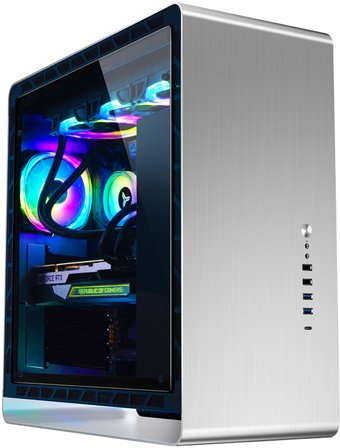 Корпус Jonsbo UMX6 (серебристый) - 1/1