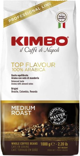 Кофе Kimbo 100% Arabica Top Flavour в зернах 1 кг - 1/1