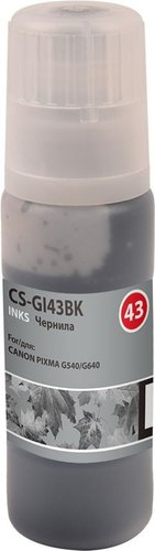 Чернила CACTUS CS-GI43BK - 1/1