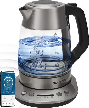 Электрический чайник Polaris PWK 1775CGLD Wi-Fi IQ Home - 1/1