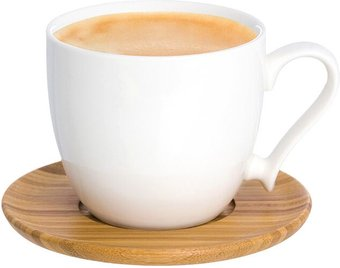 Чашка с блюдцем Elan Gallery Снежинка 540225 - 1/1