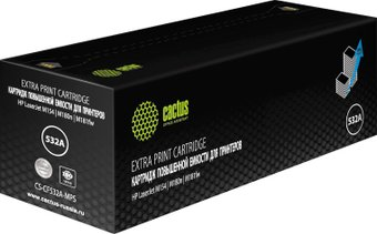 Картридж CACTUS CS-CF532A-MPS (аналог HP 205A CF532A) - 1/1