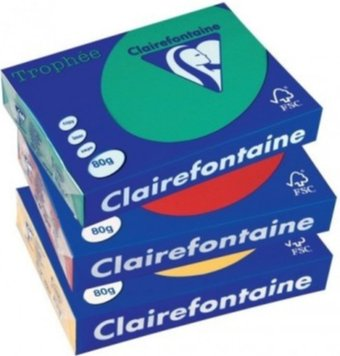 Офисная бумага Clairefontaine Trophee интенсив A4 80 г/кв.м 100 л (ярко-синий) - 1/1