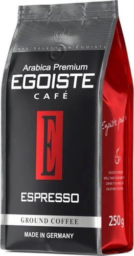 Кофе Egoiste Espresso зерновой 250 г - 1/1
