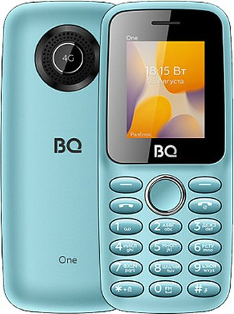 Кнопочный телефон BQ BQ-1800L One (бирюзовый) - 1/1