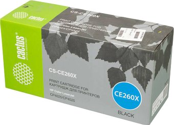 Картридж CACTUS CS-CE260X (аналог HP CE260X) - 1/1