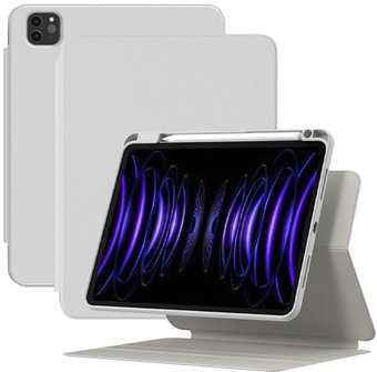 Чехол для планшета Baseus Minimalist Series Magnetic Protective Case/Stand для Apple iPad Pro 12.9 (светло-серый) - 1/1