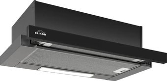 Кухонная вытяжка Elikor Slide 50П-1000 227274 (черный/стекло черное) - 1/1