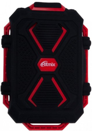 Внешний аккумулятор Ritmix RPB-10407LST/LT (черный/красный) - 1/1