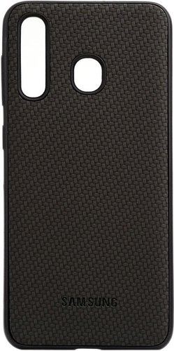 Чехол для телефона EXPERTS Knit Tpu для Samsung Galaxy A20/A30 (черный) - 1/1