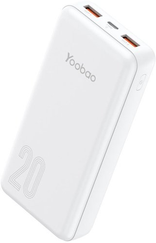 Внешний аккумулятор Yoobao 2D 20000mAh (белый) - 1/1