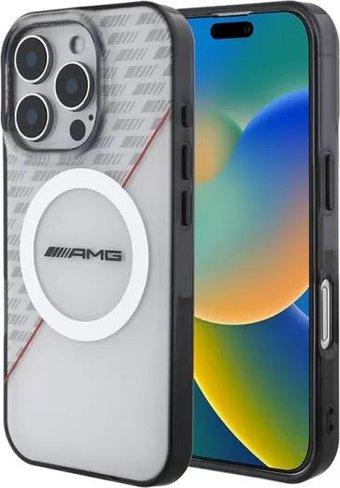 Чехол для телефона CG Mobile AMG PC/TPU Double layer Rhombs (MagSafe) для iPhone 16 Pro AMHMP16L24HRDWR - 1/1