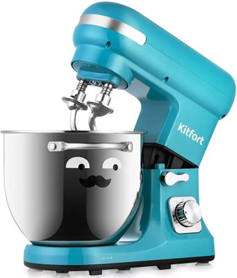 Планетарный миксер Kitfort KT-3416-2 (темно-бирюзовый) - 1/1