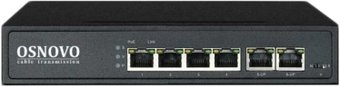 Неуправляемый коммутатор Osnovo SW-20600(80W) - 1/1