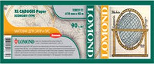 Инженерная бумага Lomond XL CAD&GIS Paper 914 мм х 45 м 90 г/м2 (1202112) - 1/1