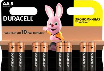 Батарейка DURACELL AA LR6/MN1500-8BL 8 шт - 1/1