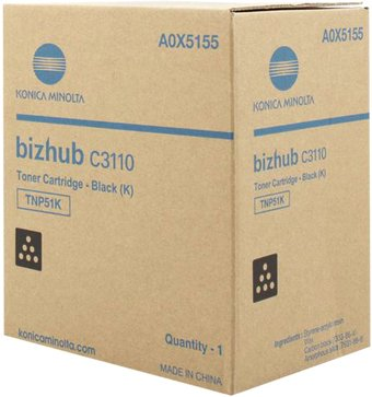 Тонер Konica Minolta TNP-51K A0X5155 - 1/1
