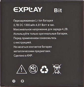 Аккумулятор для телефона Explay Bit - 1/1