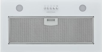 Кухонная вытяжка Krona Luisa 600 Glass PB (белый) - 1/1