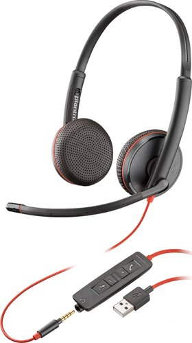 Офисная гарнитура Plantronics Blackwire C3225 USB-A - 1/1